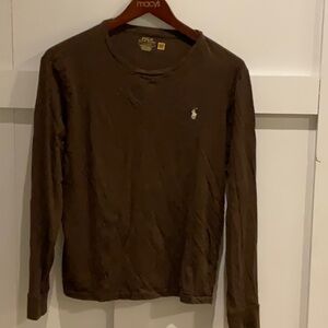 Ralph Lauren size L men’s brown tee